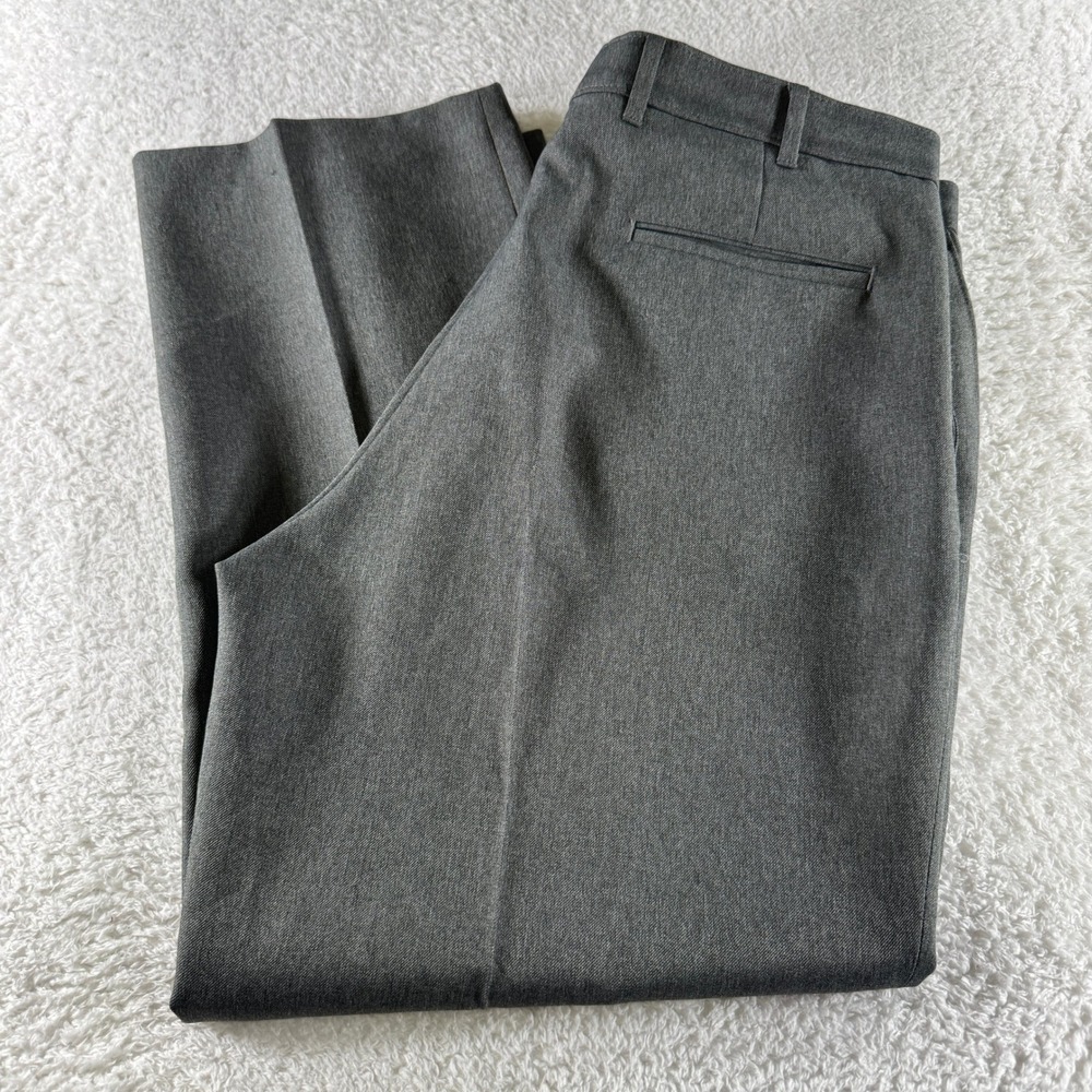 Vintage Levi's Pants Mens 38x30 Gray Blue Action Slacks Made in USA 80s Wide